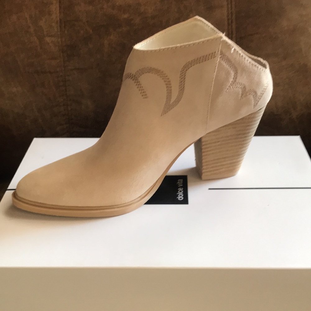 New DOLCE VITA  Suzan GENUIN SUEDE  ankle boots booties in Dune 266 382J - Picture 4 of 17